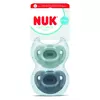 Nuk tolažilna duda - silikon First Choice soft 0-6m sort