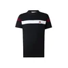 ELLESSE Majica Caserio bordo/črna/bela