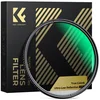K&F CONCEPT 62MM, True Color ultra-low reflection CPL filter, ultra-clear lens, waterproof