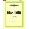 GLASUNOW:ELEGIE G-MOLL OP.44 VIOLA AND PIANO