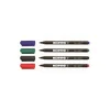 Kores permanentni marker M na CD - 4 barve