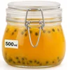 shumee Steklen kozarec s sponko 500 ml