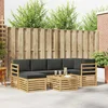 Set vanjskih sofa 7 pcs Bijela i antracit Poliester