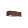 Redo 90404 - LED spoljno zidno svetlo DASH LED/9W/230V 4000K IP65 braon