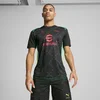 Mens Puma AC MILAN x OFF-WHITE™ Pre-match Jersey, Black, Size XL, Clothing