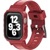 shumee ETUI PAŠEK ZA APPLE WATCH 1/2/3/4/5/6/7/8/9/SE 38/40/41mm RDEČ