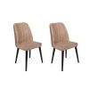 Hanah Home Set trpezarijskih stolica Alfa 433 V2, 2 komada, Bež