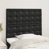 Vidaxl vidaXL Vzglavja za posteljo, 2 kosa, črna, 80x5x78/88 cm, umetno usnje