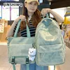 JINSHIWQ Ženski ranac i torba, Zelena