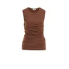 WE Fashion Top rjasto rjava