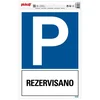 Samolepljiva nalepnica - rezervisano - 230x330mm