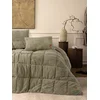 Lessentiel Maison Set posteljina Pelus, 155x215 cm, Zeleni