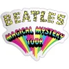 The Beatles Magical Mystery Tour Logo Embossed Magnet