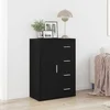 Kreveta s ladicama Crni hrast 60 x 31 x 84 cm Konstruirano drvo