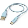 Hama HAMA polnilni/podatkovni kabel, fleksibilen, USB-A - USB-C, 1,5 m, moder