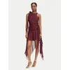 Bardot Cocktail obleka Ivana 59046DB2 Bordo rdeča Regular Fit