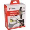 Povodec za Tek s pasom rumen 180-250cm/79,5-140cm Flamingo - Pasji povodci