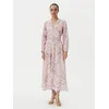 Hale Bob Poletna obleka with linen 4ZCA612M Bež Regular Fit