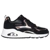 Skechers Patike za devojčice Uno Gen1 - Color Surge, 310547L-BKRG, Crne