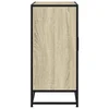 Komoda boja hrasta 68x35x76 cm konstruirano drvo i metal
