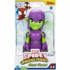 Igralna figurica Spider-Man: Spidey in njegovi prijatelji Zeleni Goblin 23cm z dodatkom - Hasbro