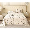 King Shore Čaršav, 230x245 cm, Bež