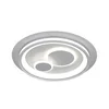 ITALUX CLN-52185B-WH - LED prigušiva stropna svetiljka PARCO LED/55W/230V prečnik 50 cm bela + daljinski upravljač