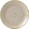 CHURCHILL Stonecast Lešnikova krema plitev krožnik, o: 165 mm (12 kos)