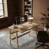 Hanah Home radni sto CPT4632-125, 125 cm, tikovina