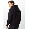Zip-up sweatshirt black