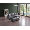 ATELIER DEL SOFA Ugaona sofa-krevet Flavia Grey