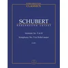 SCHUBERT : note SYMPHONY NO.5 IN B SCORE
