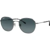 Ray Ban Naočare za sunce 0RB3809 004/S3 53-55, Polarizovane, Srebrne boje