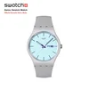 Swatch Muški sat SO29M702, Plavo kućište, Sivi