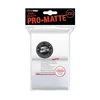 Ultra Pro Matte Standard Deck Protector Sleeves 100 - White