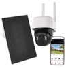 GoSmart Zunanja baterijska kamera IP-1200 WASP z WiFi in solarnim panelom