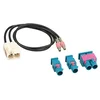 ACV Antenski adapter Fakra vtičnica (F), 2x Fakra vtič (m) ali dvojni Fakra (m)