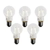 Komplet 5 LED žarnic E27 A60 senzor mraka 2,5 W 250 lm 2200 K