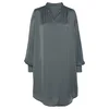 LASCANA Bluza  temno siva
