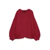 VERO MODA Pletena jopa VMMAYBE bordo
