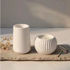 Zarif & Sedas Set Bele Sveće (2 Komada)