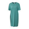 Womens dress with slit green