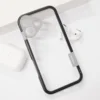 Maska Wolmtt Bumper za iPhone 16 Plus crna