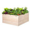 ATMOWOOD Lesena visoka greda 120 x 120 x 60 cm