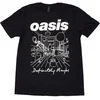 Oasis Majica Definitely Maybe Line Drawing Unisex Black 2XL
