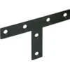 Ploščati T spojnik 70x36x16mm, črn