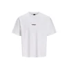 JACK & JONES Majica JCOBIARRITZ pastelno modra/črna/bela