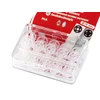 Plastični zatiči/zatiči O7-15 mm - (10 mm) prozorni (10 lističev)