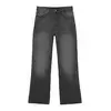Pull&Bear Kavbojke črn denim