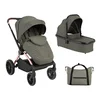 KikkaBoo Kolica Lanah 2in1 set sa tvrdom korpom Army Green (KKB21148)